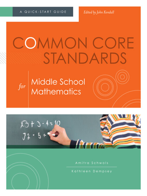 Title details for Common Core Standards for Middle School Mathematics by Amitra Schwols - Available